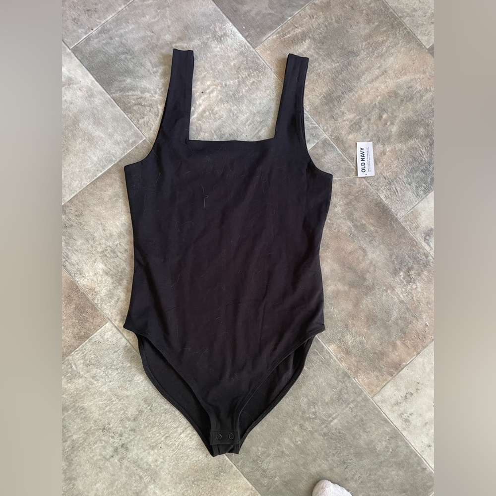 Black, Old Navy Body Suit, XS